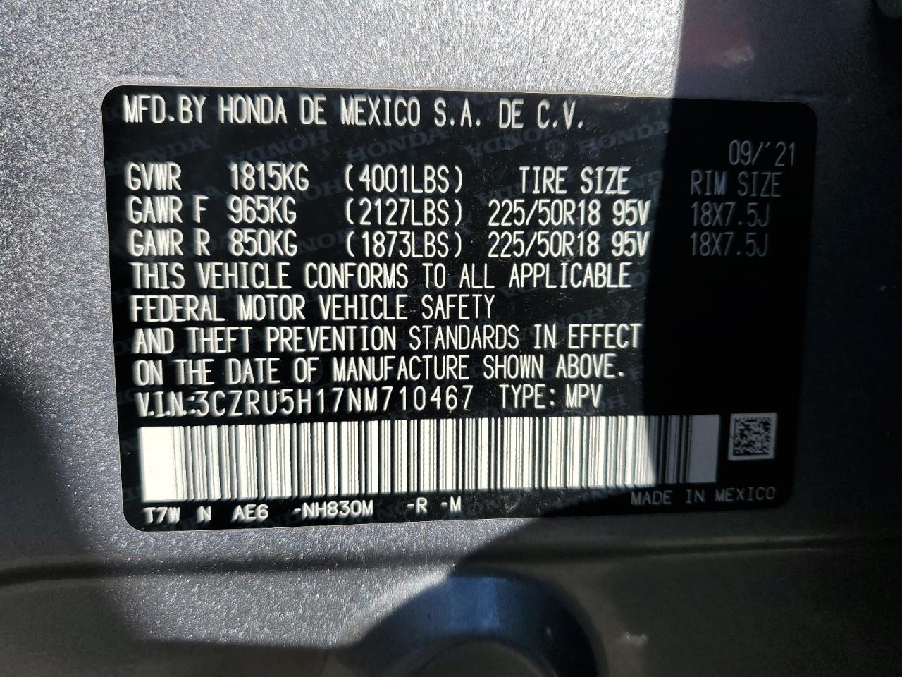 2022 Honda HR-V - Image 13