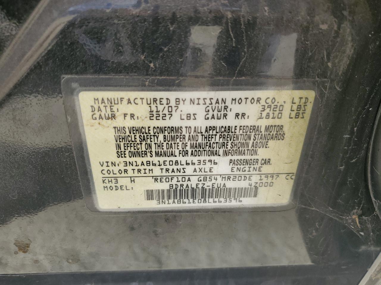 2008 Nissan Sentra - Image 12