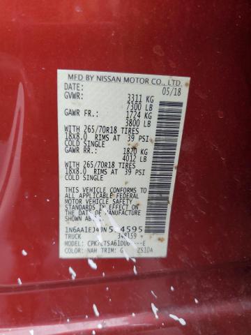2018 NISSAN TITAN S  