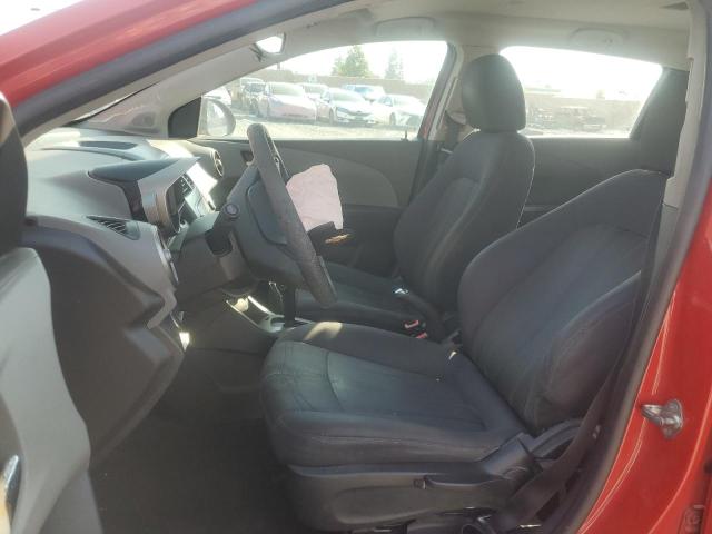  CHEVROLET SONIC 2012 Червоний