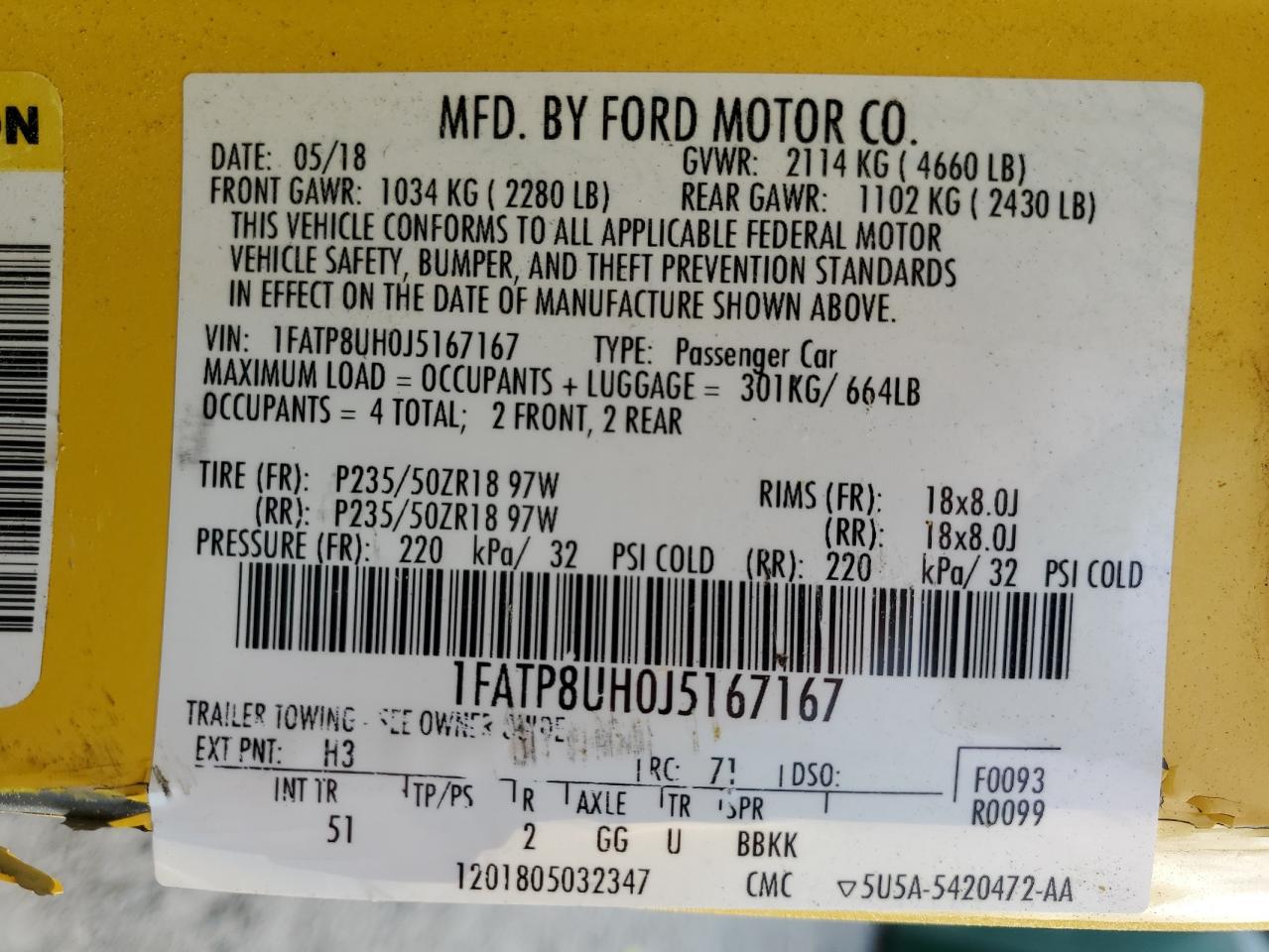 2018 Ford Mustang - Image 12