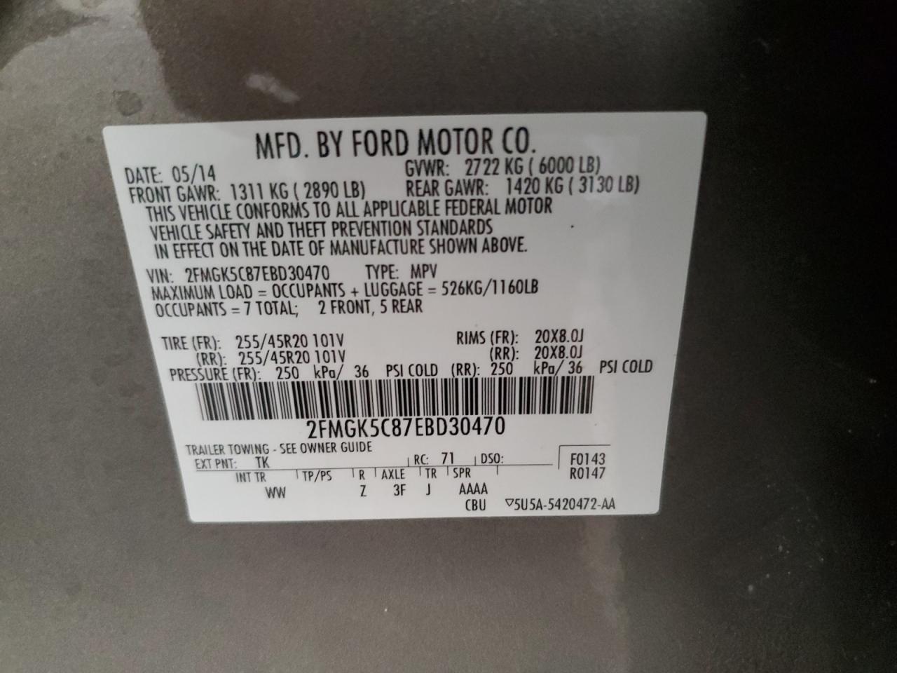 2014 Ford Flex - Image 15