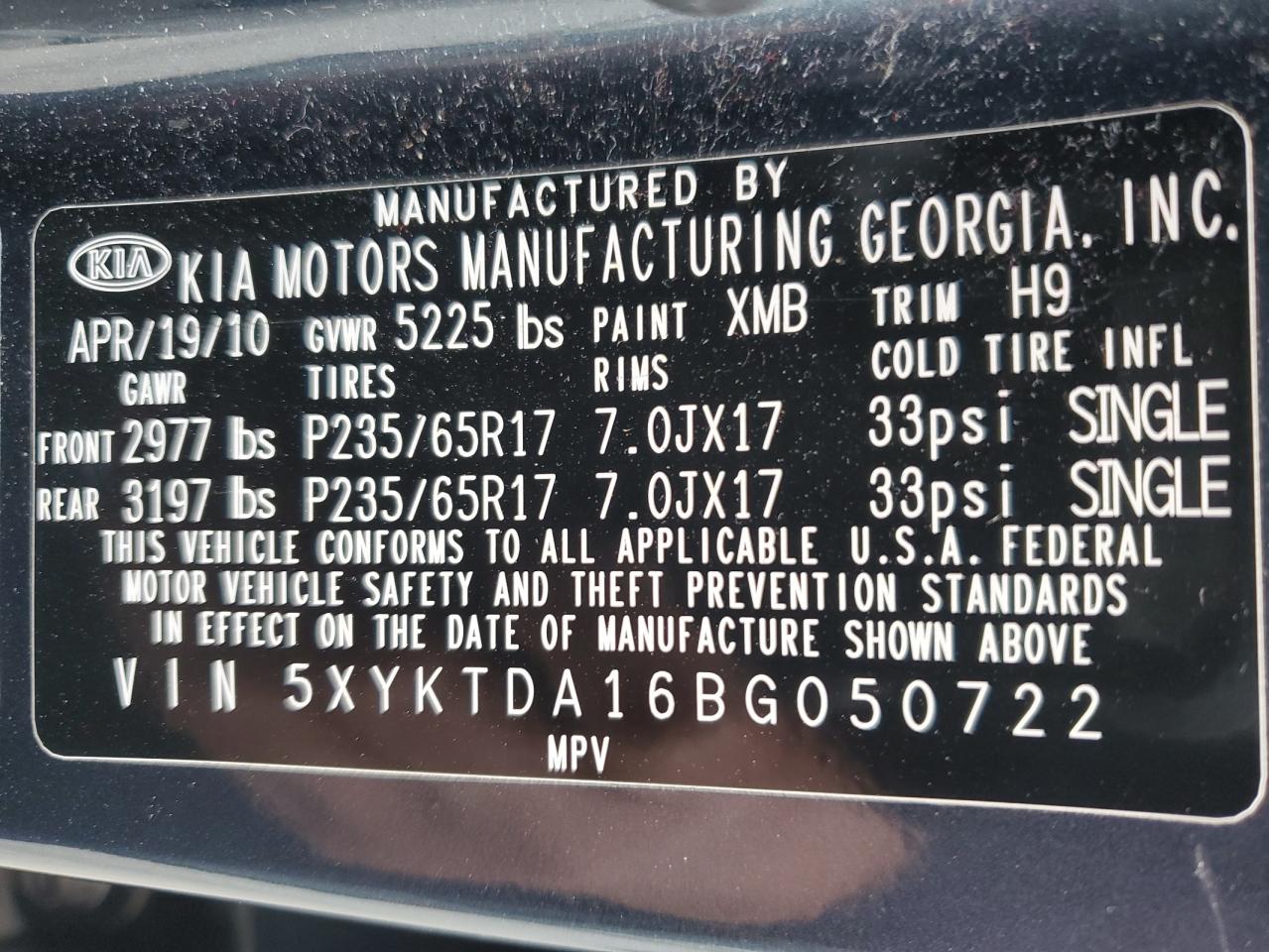 2011 Kia Sorento - Image 13