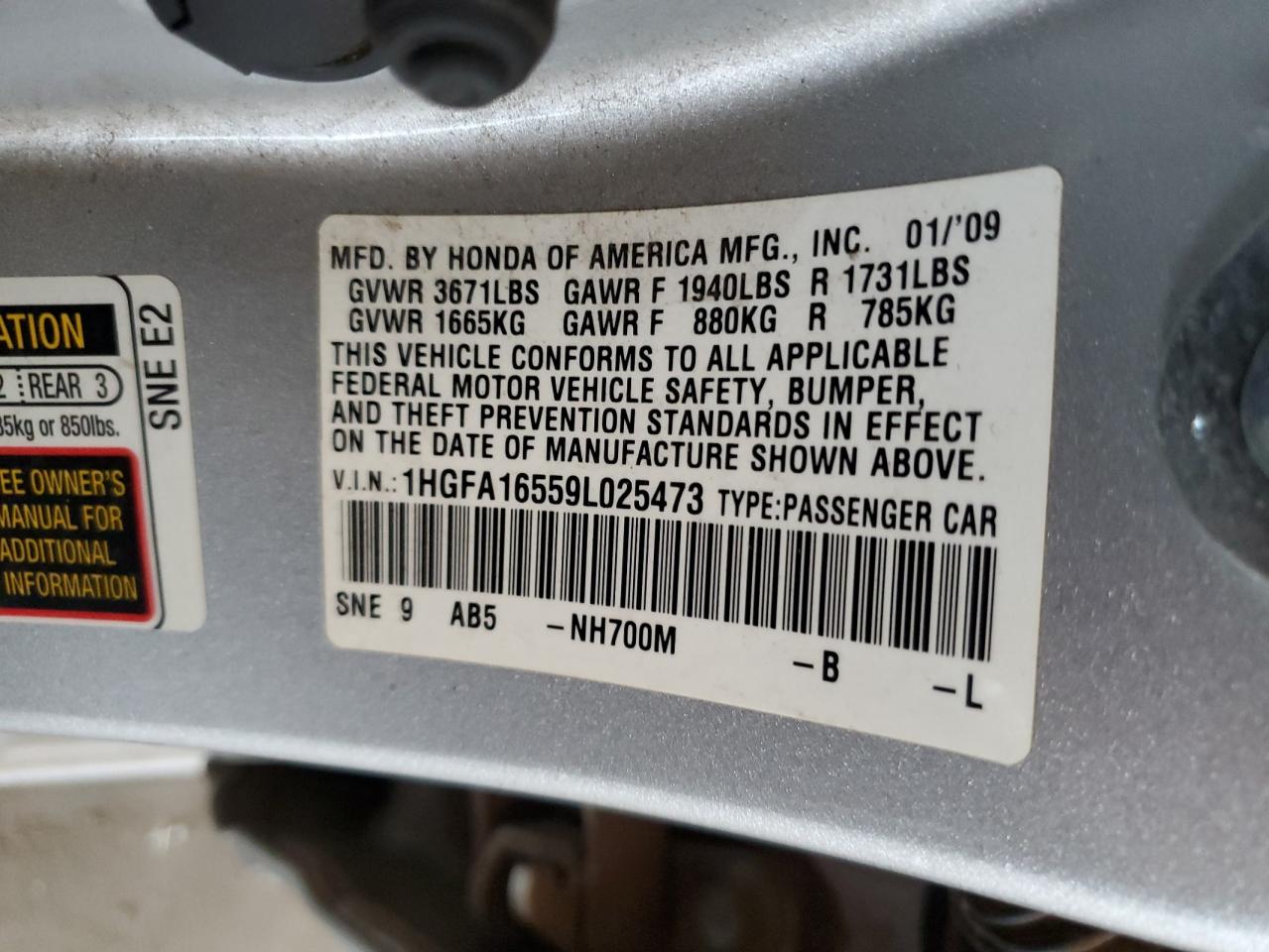 2009 Honda Civic - Image 12