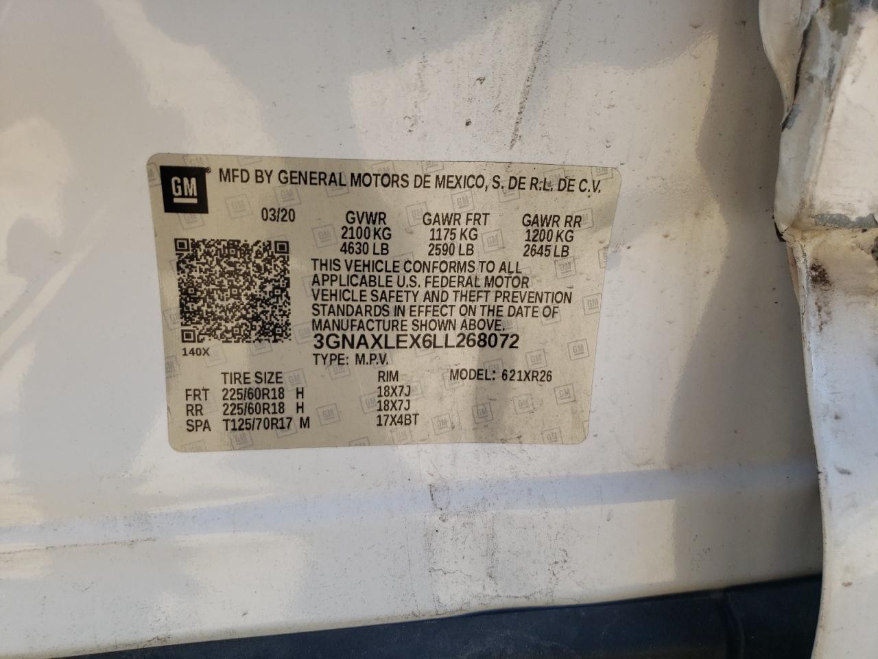 2020 Chevrolet Equinox - Image 13