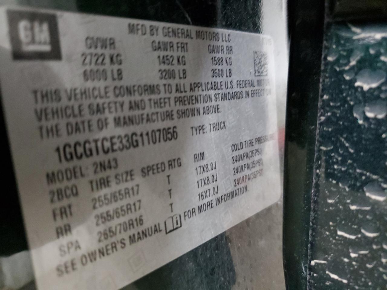 2016 Chevrolet Colorado - Image 12