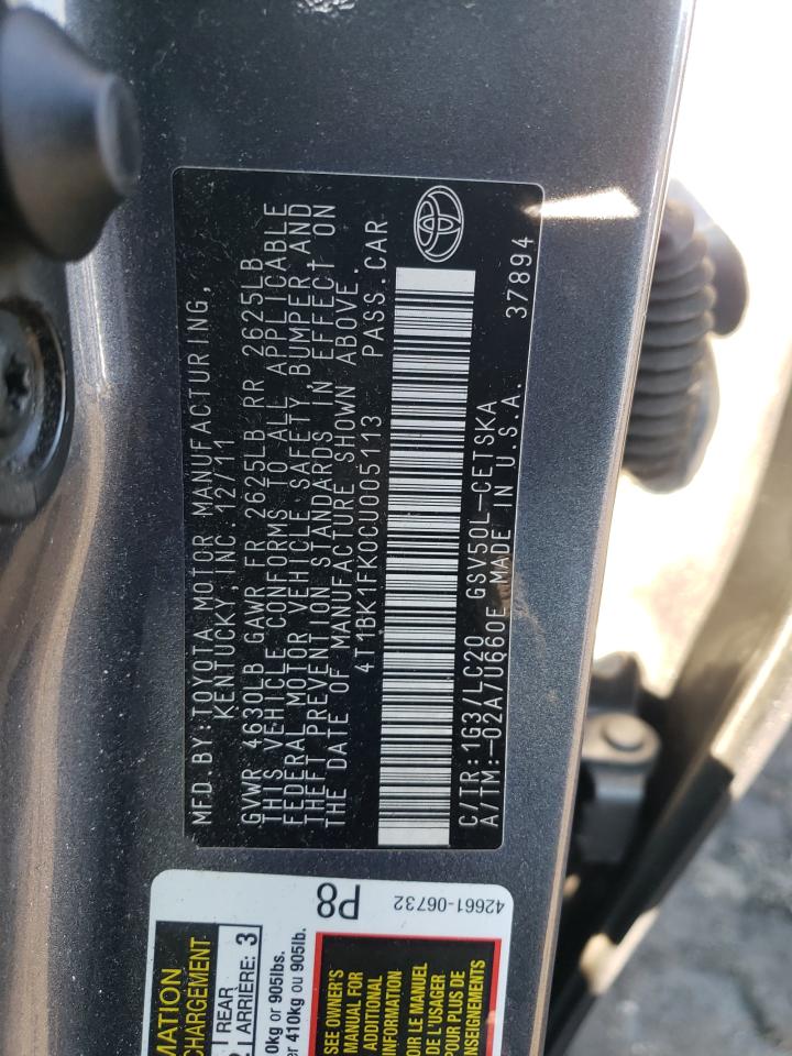 2012 Toyota Camry - Image 12