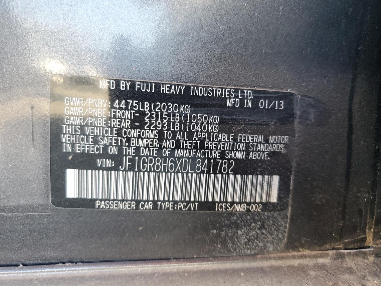 2013 Subaru WRX - Image 14