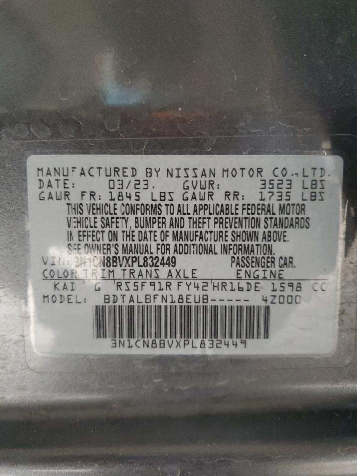 3N1CN8BVXPL832449 NISSAN VERSA 2023