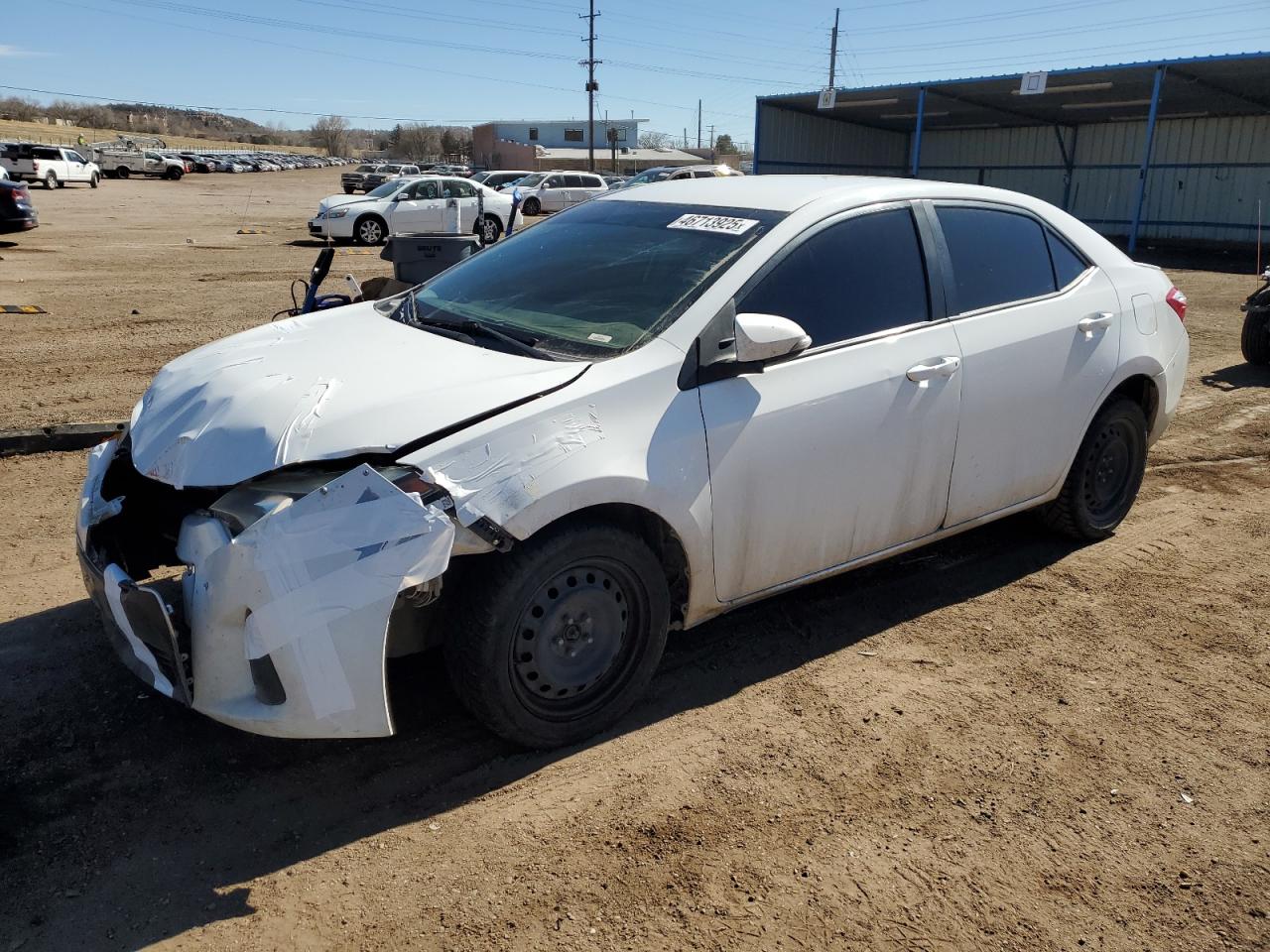 2T1BURHE9GC678151 TOYOTA COROLLA 2016