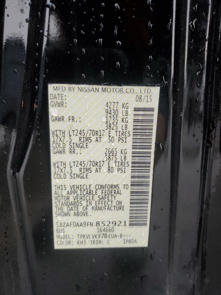 2015 Nissan NV - Image 14
