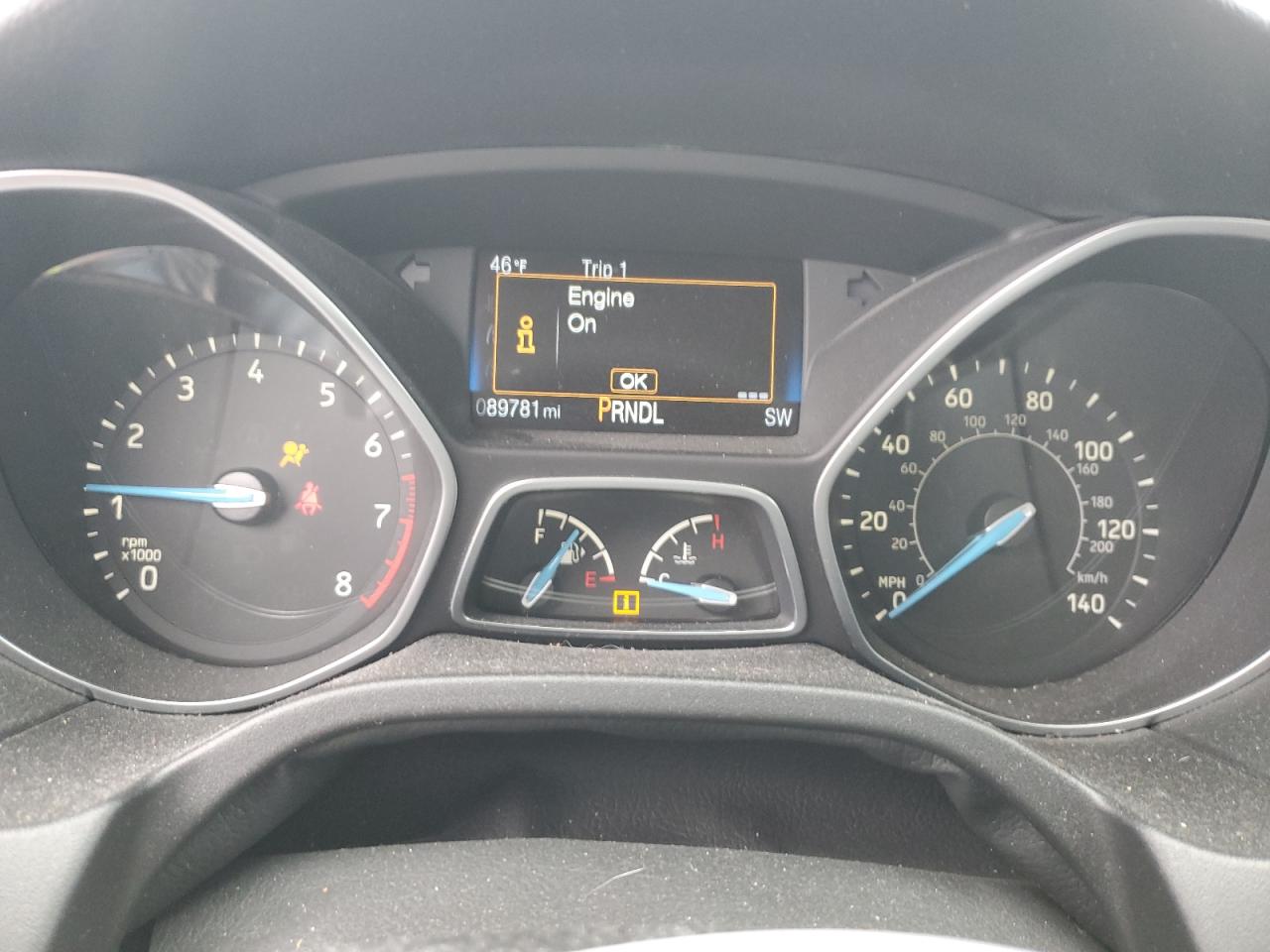 1FADP3F27GL387006 FORD FOCUS 2016