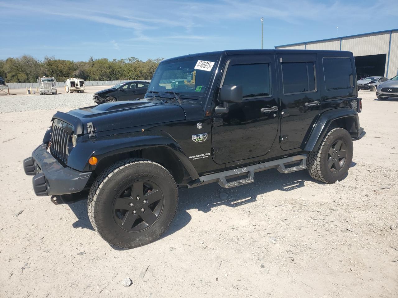 2012 Jeep Wrangler Unlimited Rubicon zu verkaufen in Apopka, FL - Minor Dent/Scratches