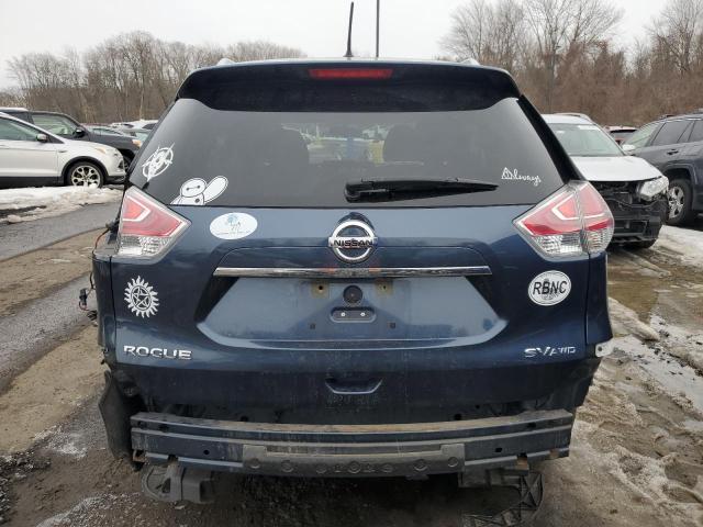  NISSAN ROGUE 2016 Granatowy