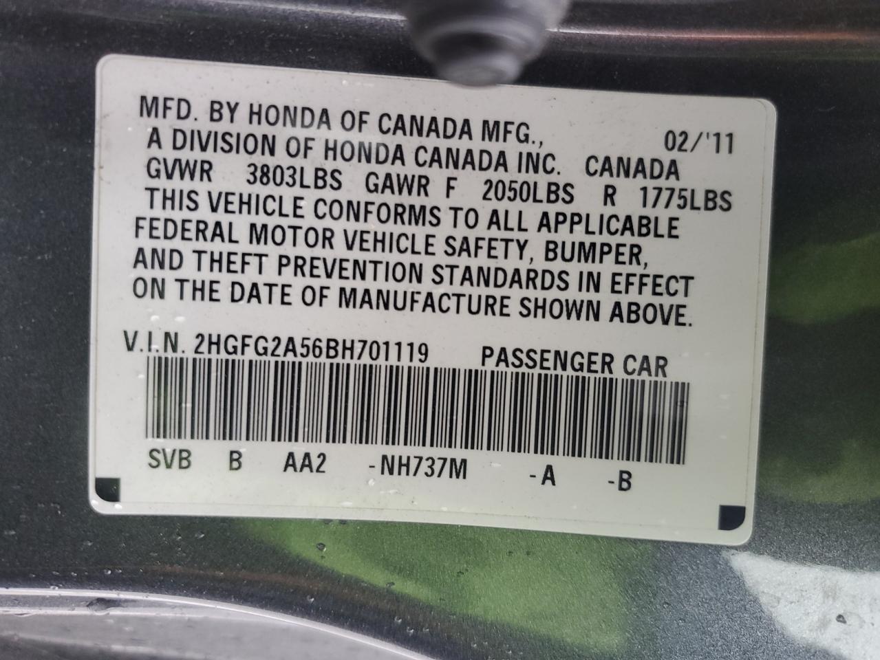 2011 Honda Civic - Image 13