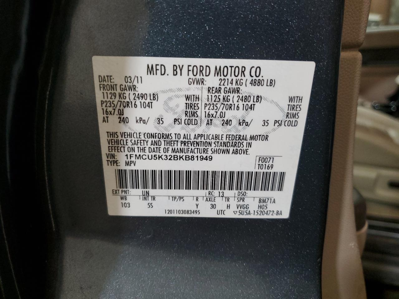 2011 Ford Escape - Image 13