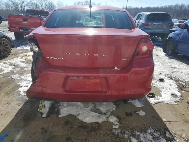  DODGE AVENGER 2014 Red