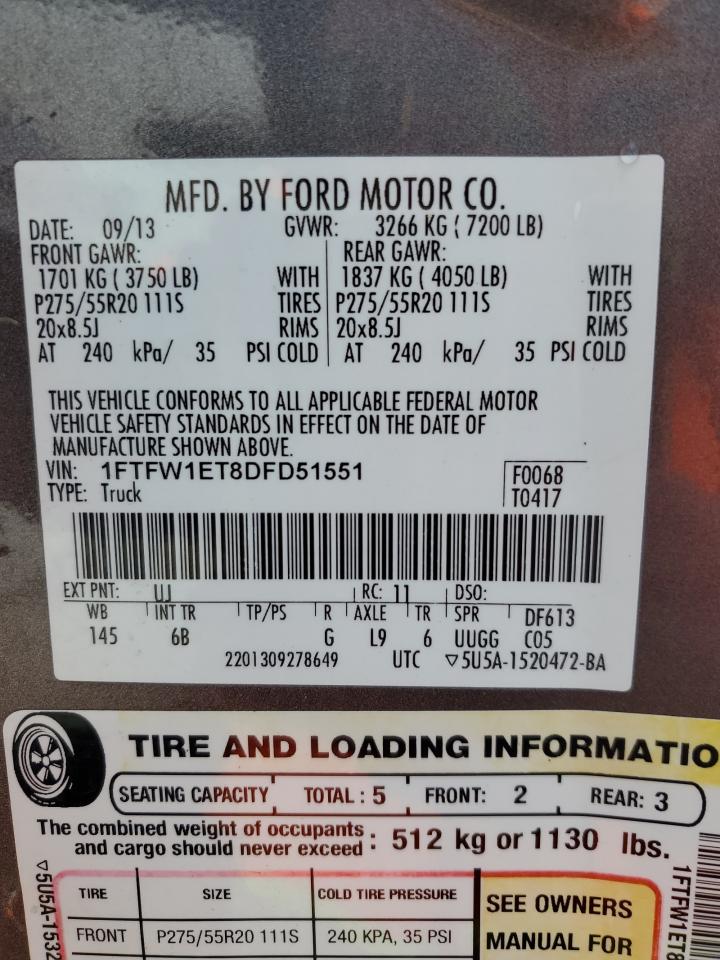 2013 Ford F-150 - Image 12