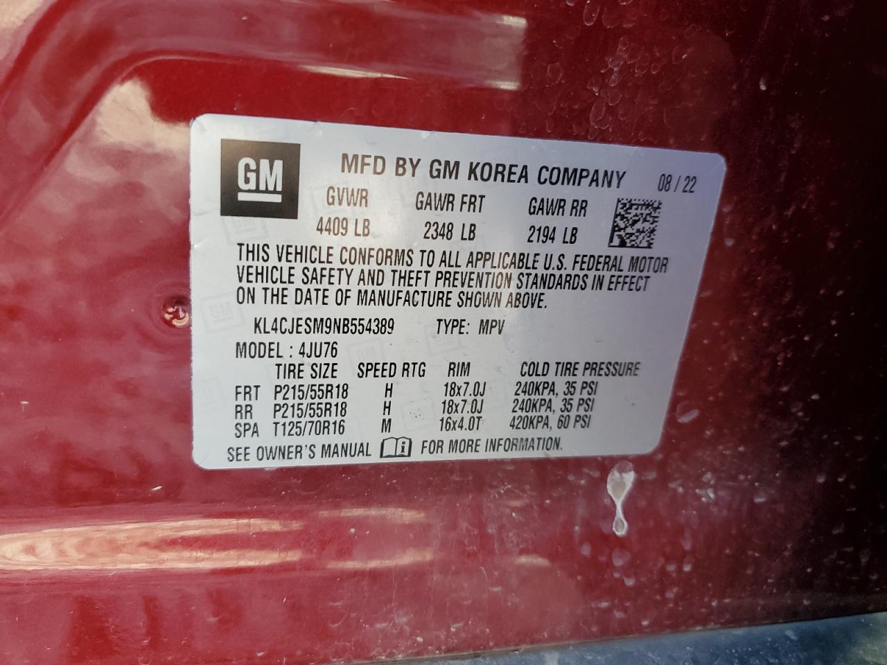 2022 Buick Encore - Image 14