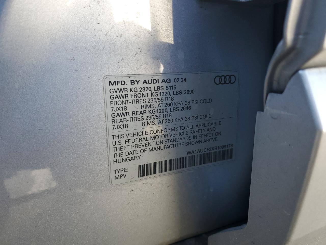 2024 Audi Q3 - Image 14