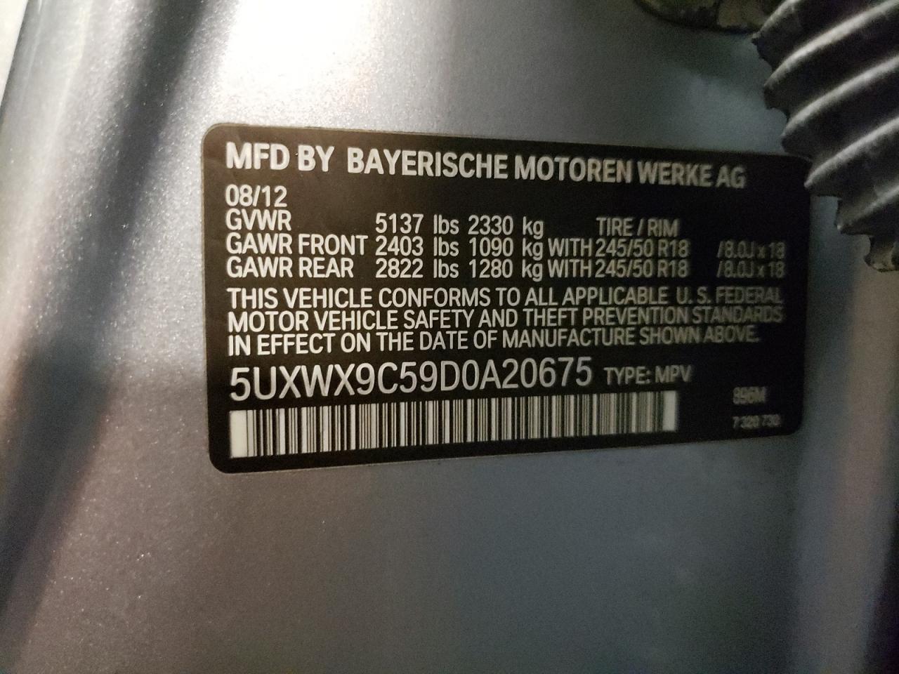 2013 BMW X3 - Image 13