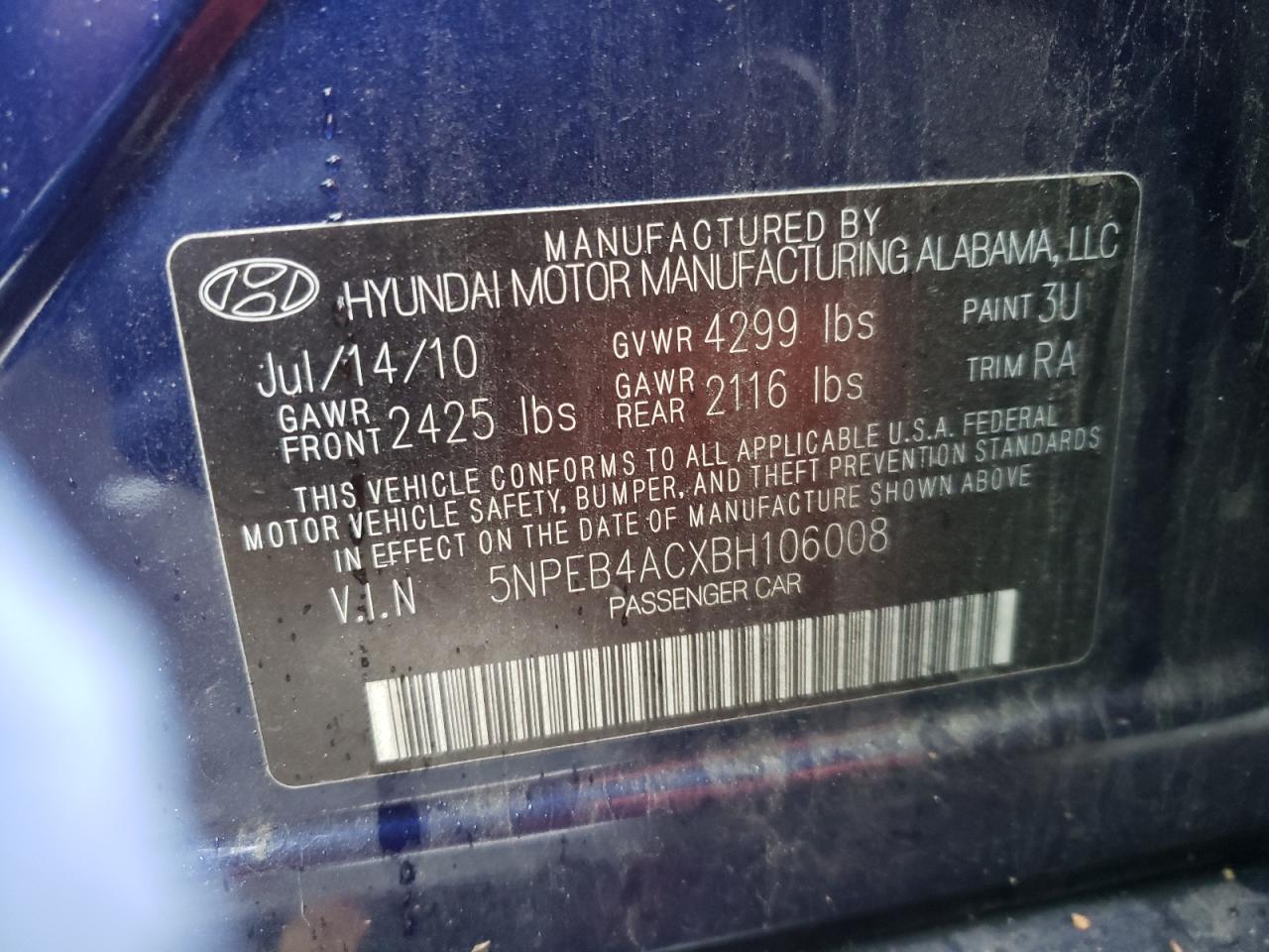 2011 Hyundai Sonata - Image 13
