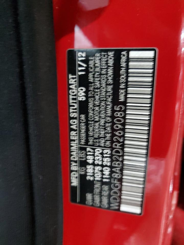 2013 Mercedes-Benz C 300 4Matic VIN: WDDGF8AB2DR269085 Lot: 44773915