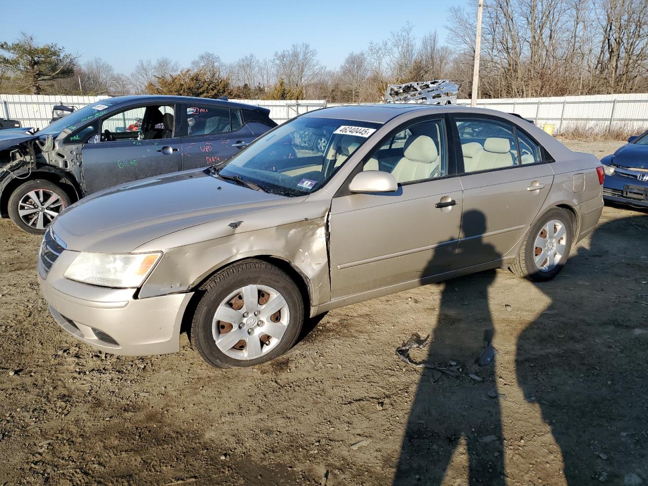 2010 Hyundai Sonata Gls na sprzedaż w Windsor, NJ - Front End