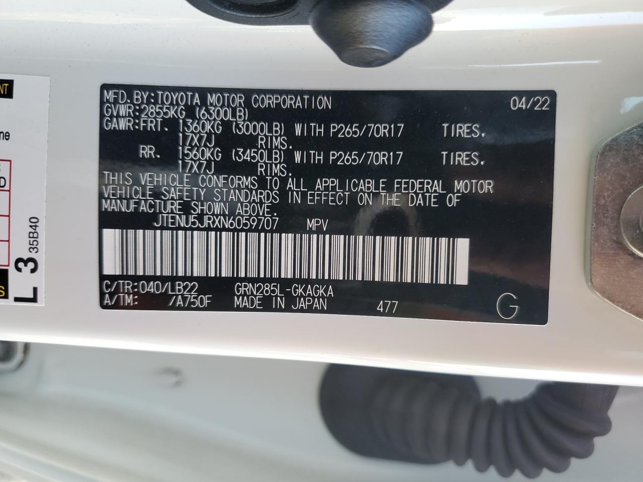 2022 Toyota 4Runner - Image 13