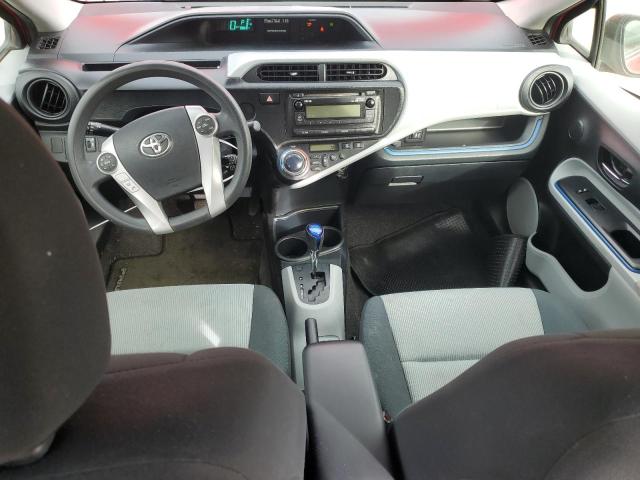  TOYOTA PRIUS 2012 Czerwony