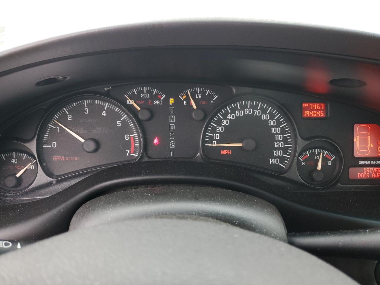 2001 Pontiac Bonneville Sle VIN: 1G2HY54K414147487 Lot: 44936045