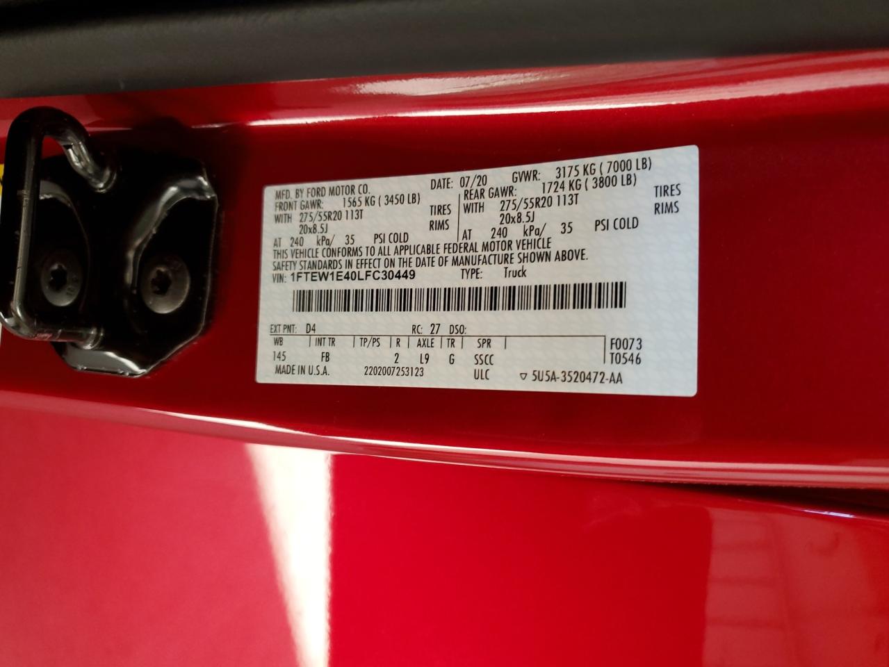 2020 Ford F-150 - Image 14