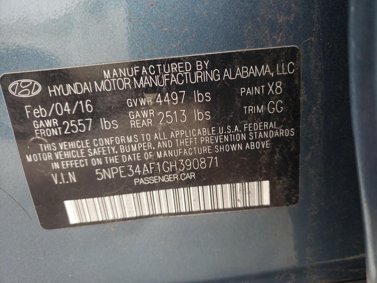 2016 Hyundai Sonata - Image 12