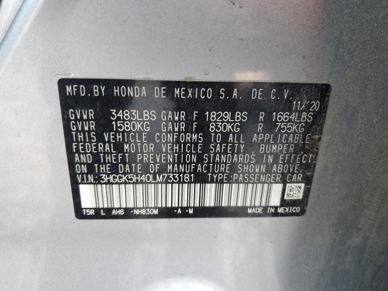 2020 Honda Fit - Image 12
