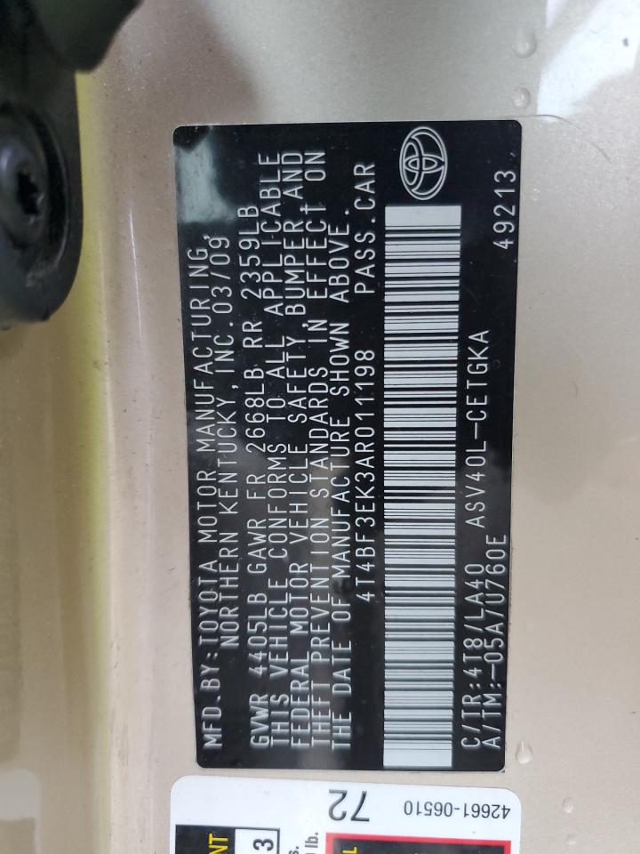 2010 Toyota Camry - Image 12