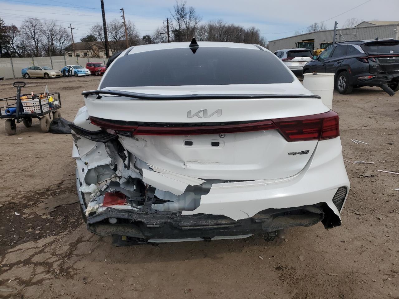 2022 Kia Forte Gt Line VIN: 3KPF54AD2NE499094 Lot: 46071185