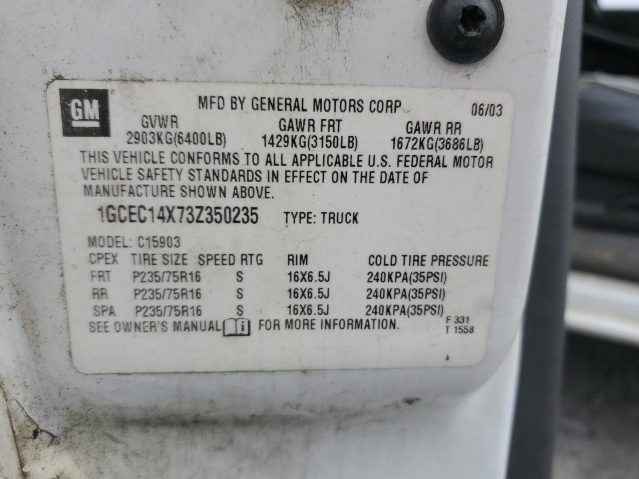 2003 Chevrolet Silverado - Image 14