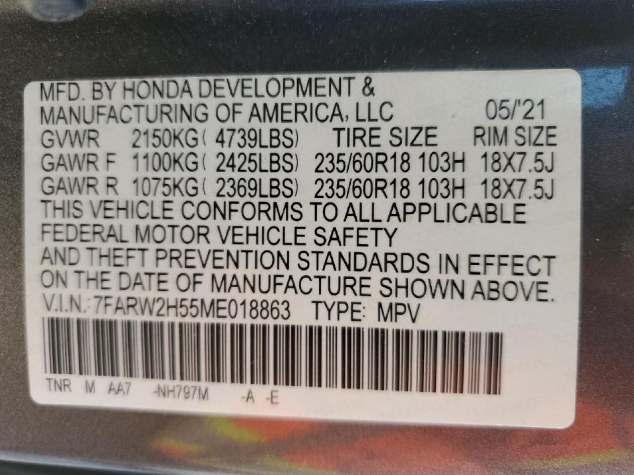 2021 Honda CR-V - Image 14