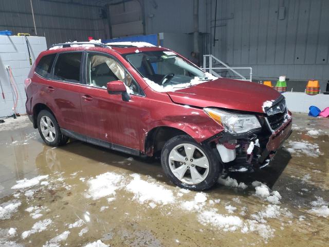  SUBARU FORESTER 2015 Красный