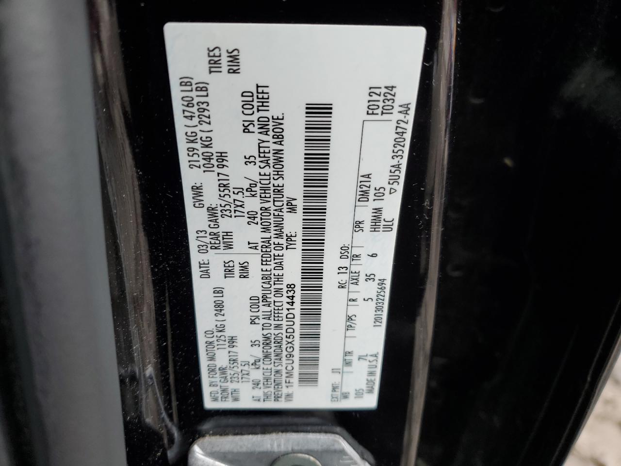 2013 Ford Escape - Image 13