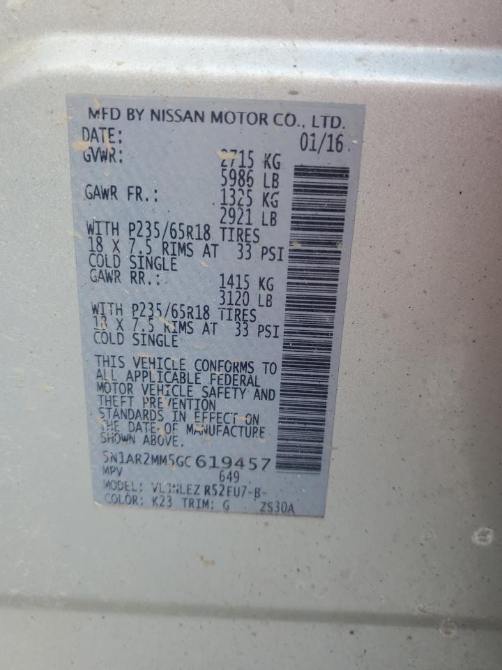 2016 Nissan Pathfinder - Image 13