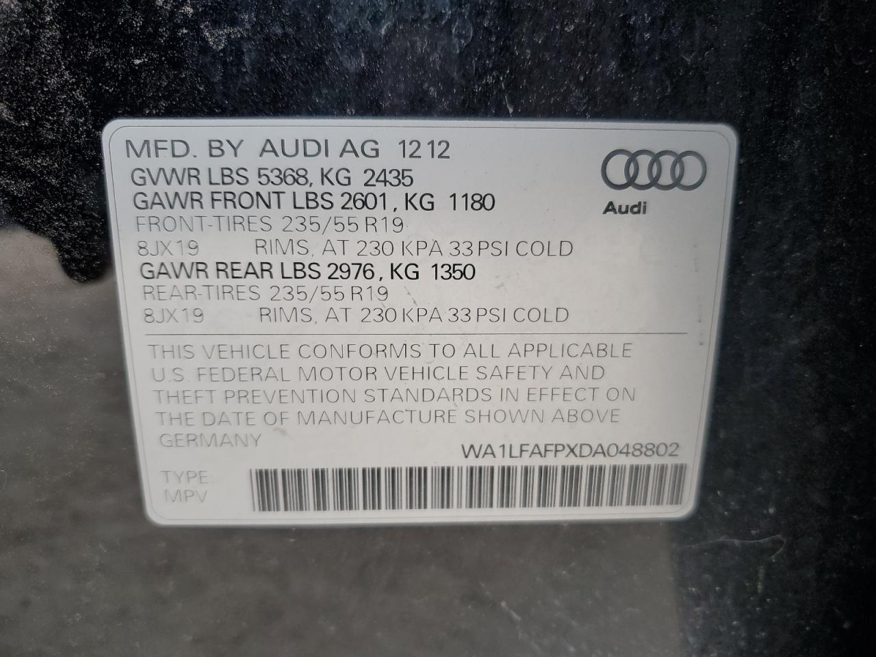 2013 Audi Q5 - Image 15