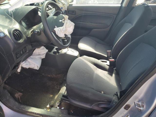 Hatchbacks MITSUBISHI MIRAGE 2017 Silver