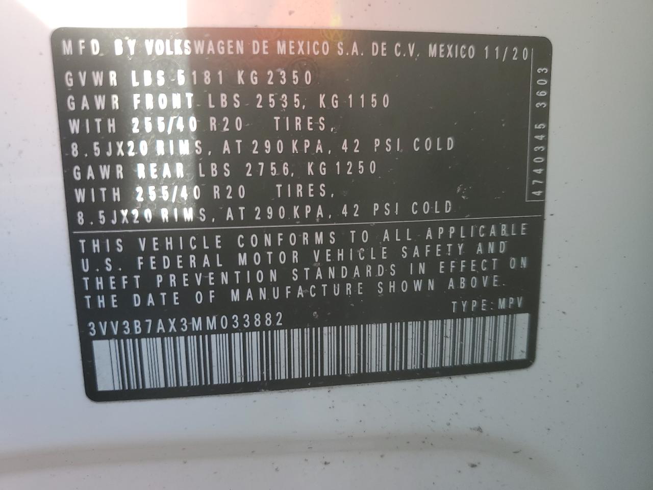 2021 Volkswagen Tiguan - Image 14