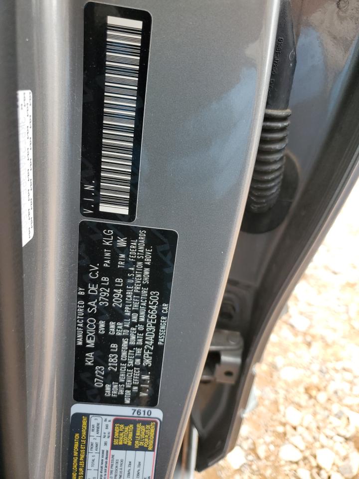 3KPF24AD3PE664503 KIA FORTE 2023