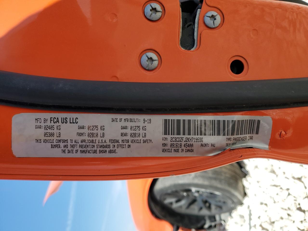 2019 Dodge Challenger - Image 14