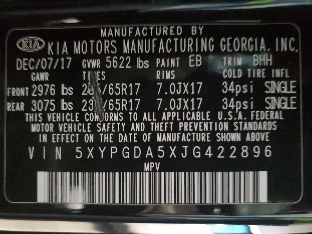 2018 Kia Sorento - Image 13