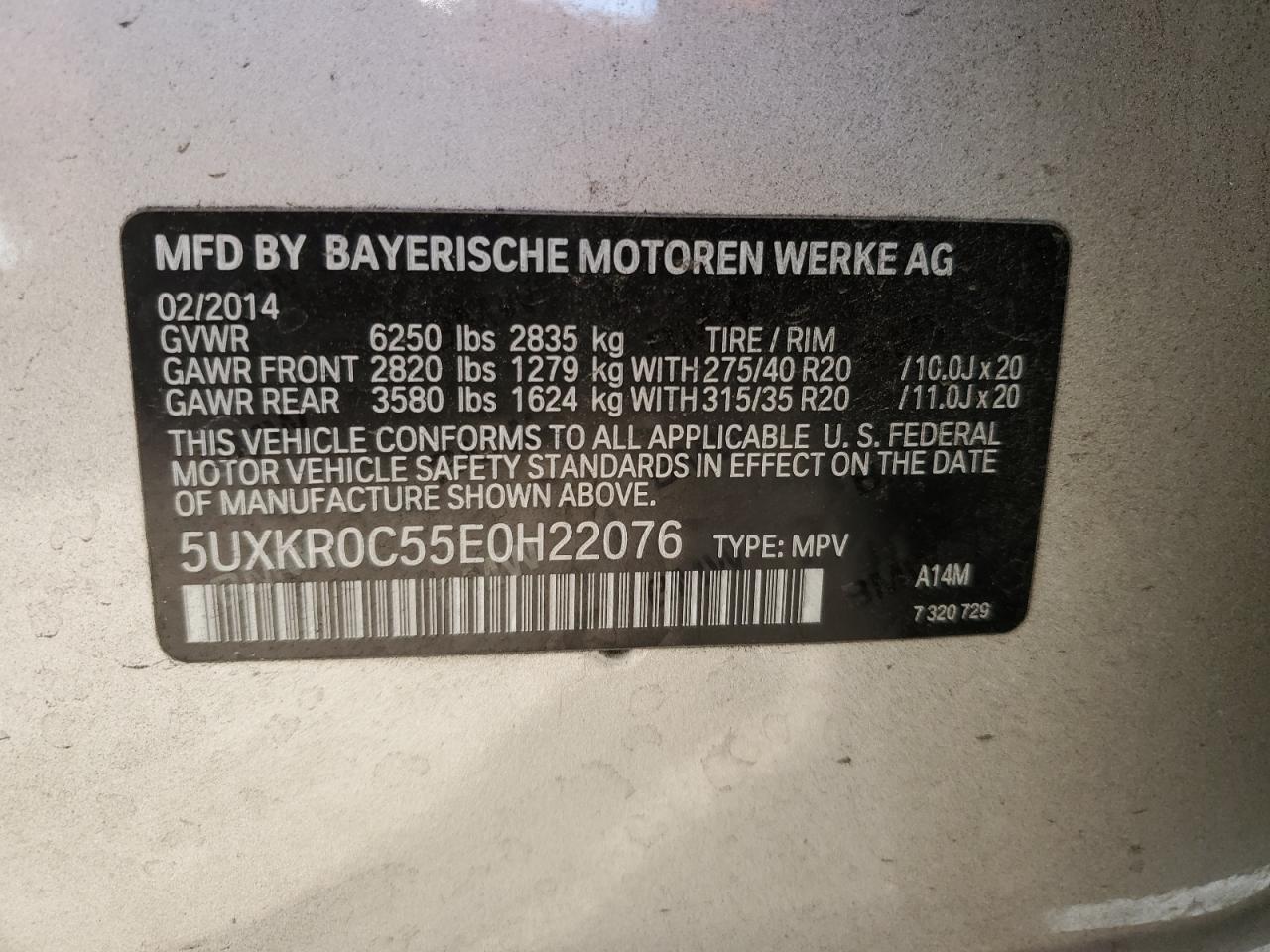 2014 BMW X5 - Image 12