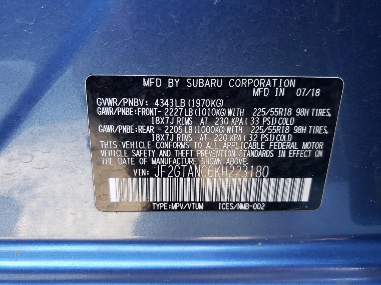 2019 Subaru XV - Image 12