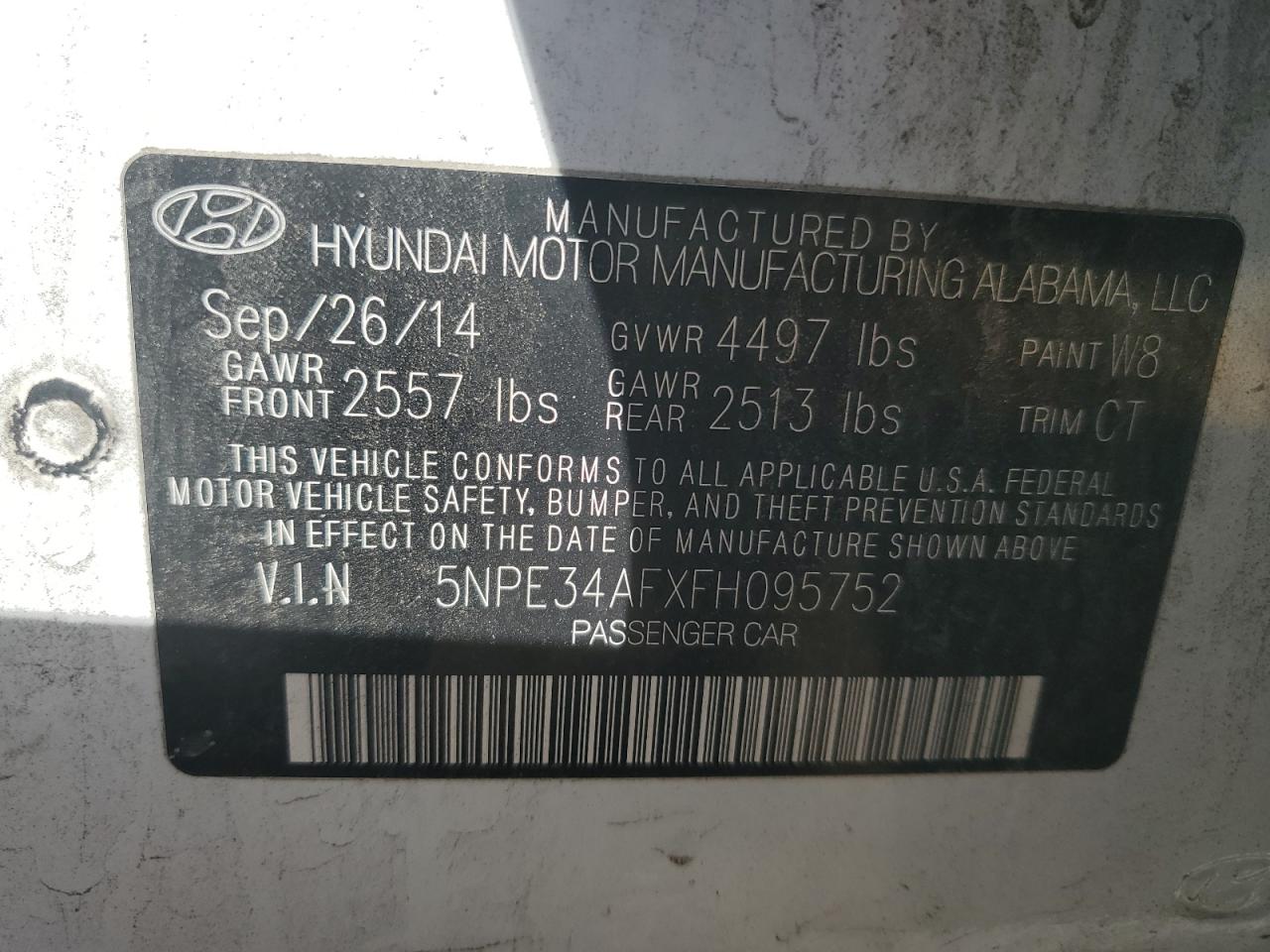 2015 Hyundai Sonata - Image 12